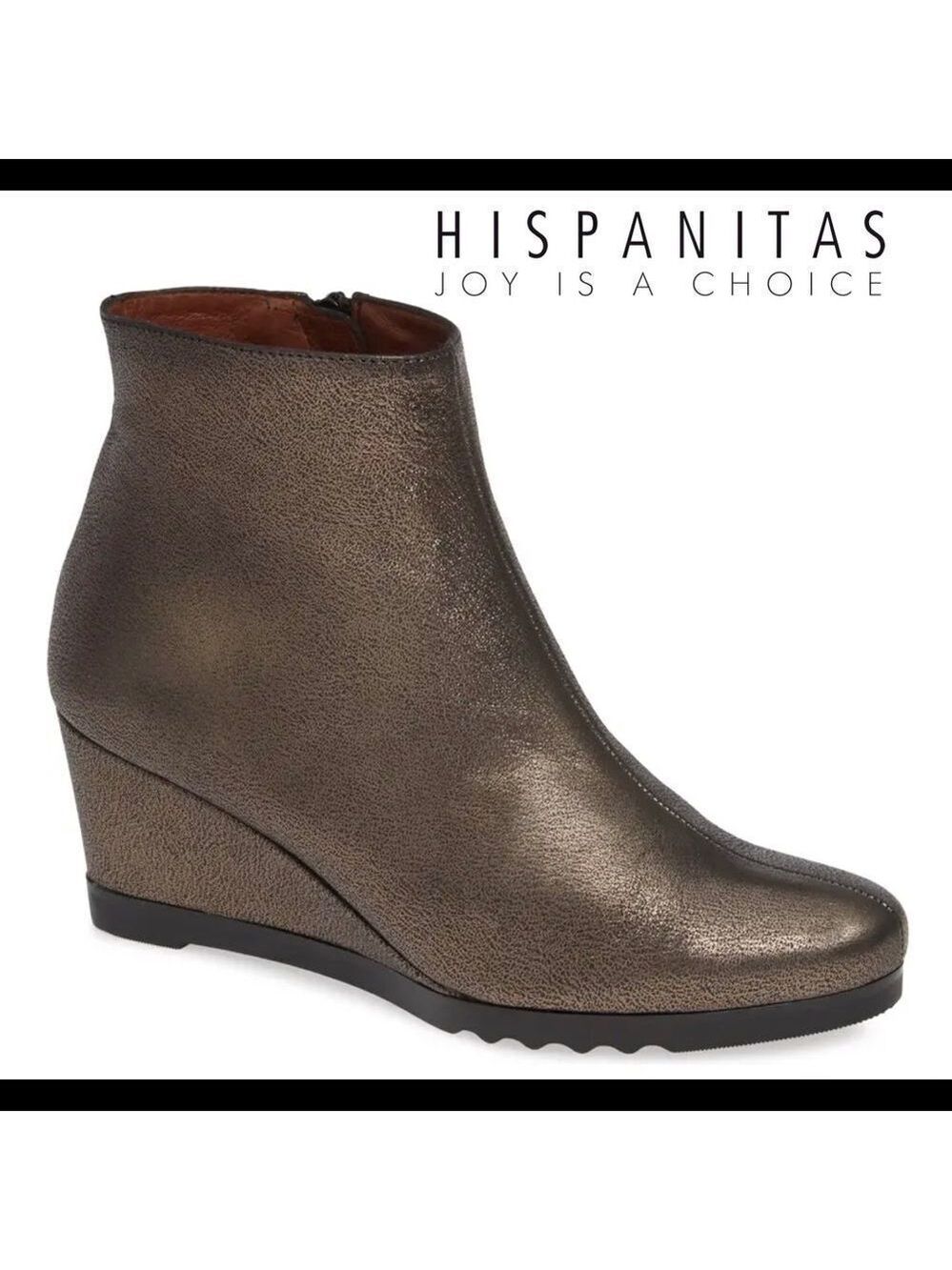 Hispanitas Aiden Wedge Bootie Sz 41 - Picture 8 of 8